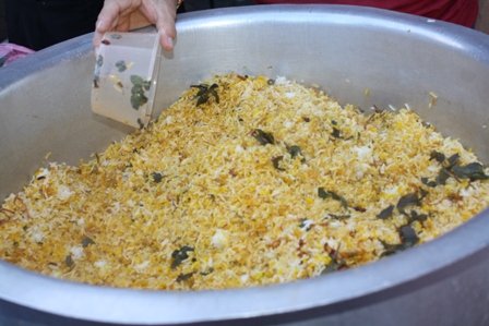 印度黄姜饭 Nasi Beriani